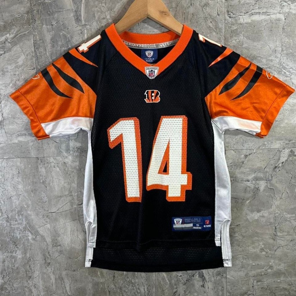 Reebok Cincinnati Bengals‎ Andy Dalton Jersey #14 Orange Jersey Youth Small